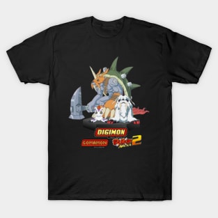 Gomamon Evolutions-For Digimon Rumble Arena lovers T-Shirt